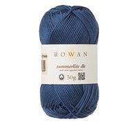 Rowan Summerlite DK S.Blue, filato 100% cotone, 50 g