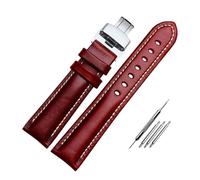 ROWCES Bracciale per orologio in pelle 18mm 20mm 21mm 22mm Cinturino per orologio Accessori per orologi da uomo, 20mm