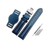 ROWCES Bracciale per orologio in pelle 18mm 20mm 21mm 22mm Cinturino per orologio Accessori per orologi da uomo, 22mm