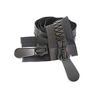 ROWCES Cerniera in Resina Grande 20# Cerniere Aperte a cursore Doppio/Singolo per Cucire Piumino Cappotto per Tende Cerniera per Cucire, 110cm