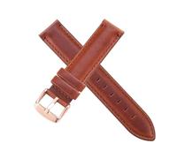 ROWCES Cinturini per orologi in pelle da 12mm - 24mm Accessori per orologi di ricambio per cinturini, 17mm