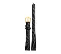 ROWCES Cinturino per orologio in pelle con motivo lucertole, cinturino per orologio piccolo da donna, 6mm, 8mm, 10mm, 12mm, cinturino per orologio con fibbia ad ardiglione, 6mm