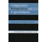 Rowena Cullen Comparative Perspectives on E-Government (Tascabile)