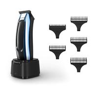 Rowenta Barber Experience, Rasoio di Precisione da Uomo, Lama a T, Rivestimento in Carbonio Effetto Diamante (DLC), Autoaffilante, TN1851E0