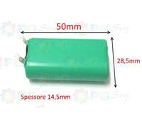 ROWENTA BATTERIA BYD H-AA 1000mAh 2.4V RASOIO WET & DRY TN5100 TN5120 TN5140