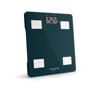 Rowenta Body Up 2.0, Bilancia con Schermo LED Facile da Leggere, Capacità 180 kg, Riconoscimento Automatico, Design Elegante, AutoAccensione e Spegnimento Automatico, Colore Trust Metal, BR2600