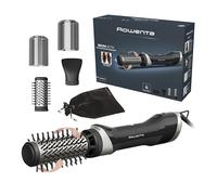 Rowenta Brush Activ, Spazzola Ad Aria Calda Rotante, Spazzola Asciugacapelli 1000 W, Design Ergonomico, 2 Spazzole Rotanti in Ceramica, Concentratore e Custodia, UB9530F0