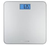 Rowenta Classic Bilancia pesapersone, Ampio display retroilluminato, elevata capacità fino a 160 kg, graduazione 100 g, ultra sottile, accensione automatica, 31 x 31 cm, Bianco, Grigio, BS1500