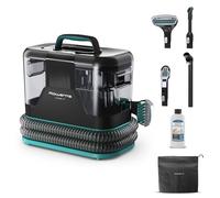 Rowenta Clean It, Lavatappeti Portatile, Blu, IN5020 | Lava Tappezzeria, Divani e Auto, Testine Intercambiabili, Doppio Serbatoio, Sistema di Auto Pulizia, 6 Accessori, 750 W