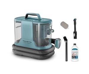 Rowenta Clean It, Smacchiatore Portatile, Meaning Blue, IN3021 | con Auto-Pulizia, Lunga Autonomia, Design Compatto, con Soluzione Detergente Universale