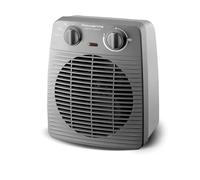 Rowenta Compact Power, Termoventilatore Compatto per Piccoli Spazi, Ventilazione Calda e Fredda, Modalità Turbo e Eco, 2 Livelli di potenza, Sicuro e Potente, 2000 W, Grigio, SO2212