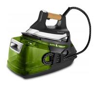 ROWENTA - DG9266 Silence Steam Pro Ferro da Stiro con Caldaia Continua Potenza 2800 Watt Colore Nero / Verde