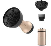 Rowenta Diffusore Aria Calda 3 in 1 Capelli Ricci 700W Oro CV7D30E0 Curl Harmony