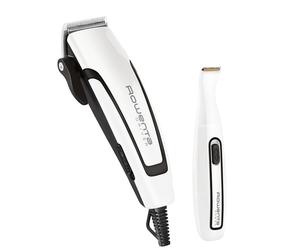 Rowenta Driver YD3034 Tagliacapelli e Rifinitore, Nero e Bianco Rowenta