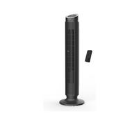 Rowenta Eole Silence Force, Tower Fan Powerful Refreshment, Extremely Silent, Energy Saving, Black Glama, VU7020F0