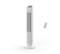 Rowenta Eole Silence Force, Ventilatore a Torre, Raffrescamento Potente, Molto Silenzioso, Risparmio Energetico, Black Glama, VU7025F0