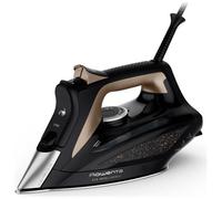 Rowenta DW6341D1 ferro da stiro Ferro a vapore Piastra Microsteam 400 HD 3De 2500 W Nero, Marrone