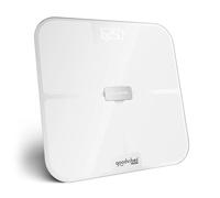 Rowenta Goodvibes Life+ 2.0, bilancia connessa, analisi corporea, BR9740 | Grande display, Accensione e spegnimento automatici, Design ultrasottile e salvaspazio, Colore: Bianco