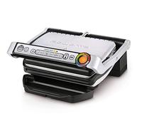 Rowenta GR712D Optigrill+ Bistecchiera Intelligente con 6 Programmi di Cottura Automatici, Con Vaschetta Raccolta Grassi Estraibile e Lavabile, Potenza 2000W, Colore Nero