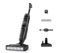 Rowenta X-Clean 4 , Lavapavimenti Senza Fili con Auto-Propulsione e Rilevazione Automatica dello Sporco, Doppio Serbatoio e Sistema di Autopulizia, Autonomia 50' per Tutti i Tipi di Pavimenti, GZ5035