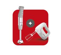 Rowenta Pack Esclusivo Online - Mixer Ad Immersione Quickchef 2In1 + Sbattitore Prep Mix