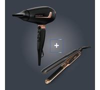 Rowenta Pack Esclusivo Online - Pro Expert Asciugacapelli + Ultimate Experience Thermocare Piastra Per Capelli