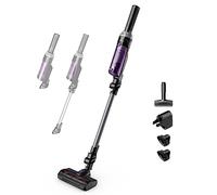 Rowenta RH1128 Aspirapolvere a bastone 2 in 1 Batteria Secco Senza sacchetto 0,4 L Viola, Alluminio