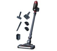 Rowenta RH6877WO scopa elettrica Aspirapolvere a bastone 2 in 1 Batteria Secco Senza sacchetto 0,55 L Rosso, Grigio