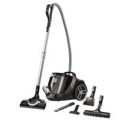 Rowenta Silence Force Cyclonic Aspirapolvere a Traino Senza Sacco Silenzioso, 2.5 L, 550 W, 67 dB(A), Tecnologia Ciclonica, Spazzola Power Air, Filtro Alta Efficienza, 4 Accessori Inclusi, RO7260
