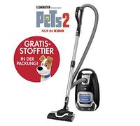 Rowenta RO7485EA Silence Force Full Care Pro - Aspirapolvere con sacchetto Full Care Pro + Pupazzo PETS Nero
