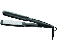 Rowenta SF1920 Express Style, piastra per capelli, due diverse temperature, riscaldamento in 45 secondi, funzione lisci e arricciati, nero, XL