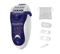 Rowenta Silence Soft Epilatore, Dispositivo per l’epilazione delicato, funzione Vision, efficienza multiangolo, aree sensibili e accessori per l’esfoliazione, EP5625F0