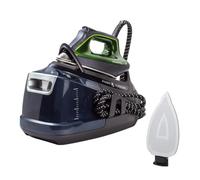 Rowenta Silence Steam Pro 2800 W + suola anti-vibrazione, confezione esclusiva per centro di stiratura e suola anti-vibrazione, 8 bar di pressione, colpo di vapore 600 g/min, disinfetta i tuoi vestiti