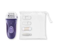 Rowenta EP8050 Skin Respect Epilatore Elettrico per Donna Wet&Dry, con 5 Accessori, 1 unità, 1