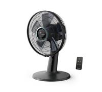 Rowenta Turbo Silence Extreme, Ventilatore da Tavolo Silenzioso a 2 Modalità e 5 Velocità, Motore Effitech per Risparmio Energetico, Oscillazione a 120°, VU2750F0