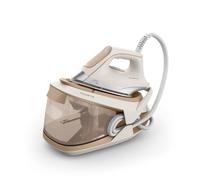 Rowenta Turbosteam Generatore di Vapore Compatto e Potente con Piastra MicroSteam400 e Serbatoio XL da 1,7L, Con Modalità Eco e Stiratura Verticale, VR8326