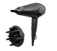 Rowenta Ultra Silence, Asciugacapelli Ultra Silenzioso con Design Leggero e Compatto, Phon Professionale con Diffusore per Ricci e Beccuccio Concentratore 8mm, Tecnologia Ionica, CV6430F0