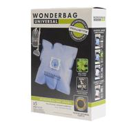 Rowenta Wb415111 - Confezione da 5 sacchetti universali Wonderbag Fresh Line, compatibile con aspirapolveri a traino