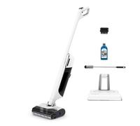 Rowenta X-Clean 12, Aspirapolvere Lavapavimenti con Tecnologia Antigroviglio, Design Reclinabile, Serbatoio per Detergente con Dosaggio Automatico, Display Digitale, Autonomia Fino a 65 Min, GZ7257E0