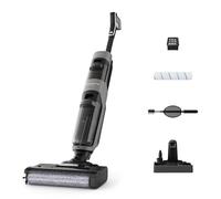 Rowenta X-Clean 4 , Lavapavimenti Senza Fili con Auto-Propulsione e Rilevazione Automatica dello Sporco, Doppio Serbatoio e Sistema di Autopulizia, Autonomia 50' per Tutti i Tipi di Pavimenti, GZ5035