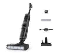 Rowenta X-Clean 4 , Lavapavimenti Senza Fili con Auto-Propulsione e Rilevazione Automatica dello Sporco, Doppio Serbatoio e Sistema di Autopulizia, Autonomia 50' per Tutti i Tipi di Pavimenti, GZ5035