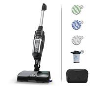 Rowenta X-COMBO ALLERGY GZ3039WO aspirapolvere verticale e a bidone elettrico Dry&wet Battery Bagless 0,55 L Nero, Blu - Nouvo