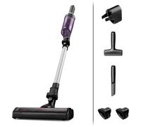 Rowenta RH1129 Aspirapolvere a bastone 2 in 1 Batteria Secco Senza sacchetto 0,4 L 100 W Viola, Alluminio