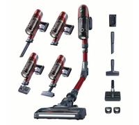 Rowenta RH6837 Aspirapolvere a bastone 2 in 1 Batteria Secco Senza sacchetto 0,55 L Viola, Grigio