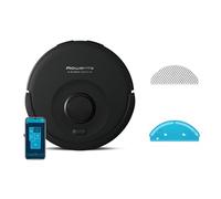 Rowenta X-Plorer Serie 85, Robot Aspirapolvere Potente con Navigazione Intelligente e Mappatura Permanente, Aspira e Lava con Spazzola Electro-Brush e Sistema Smart Aqua Power, RR87C5FE