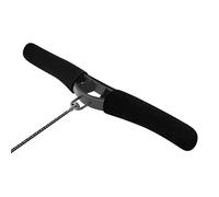 Rower Grip Wrap, copertura per cuscino per maniglia, accessorio per esercizi, 16 x 5 cm, antiscivolo, resistente al sudore, design facile da installare, per atleti, vogatore al chiuso e allenamento