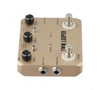 Rowin - Chitarra elettrica Twin Looper offre un tempo di registrazione esteso e un'uscita stereo regolabile per suoni personalizzati