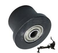 Rowing Machine Bearing Wheel - Steel Replacement Seat Roller | Fitness Gym Pulley Accessory For Smooth Rolling And Quiet Gliding Home Exercise Equipment Maintenance Part Daily Use