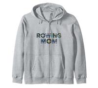 Rowing Mom Life Proud Crew Mom Regatta Mom Rowing Mama Felpa con Cappuccio