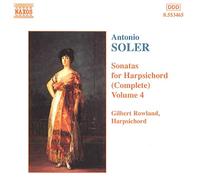 Rowland - Sonatas For Harpsichord Vol.4